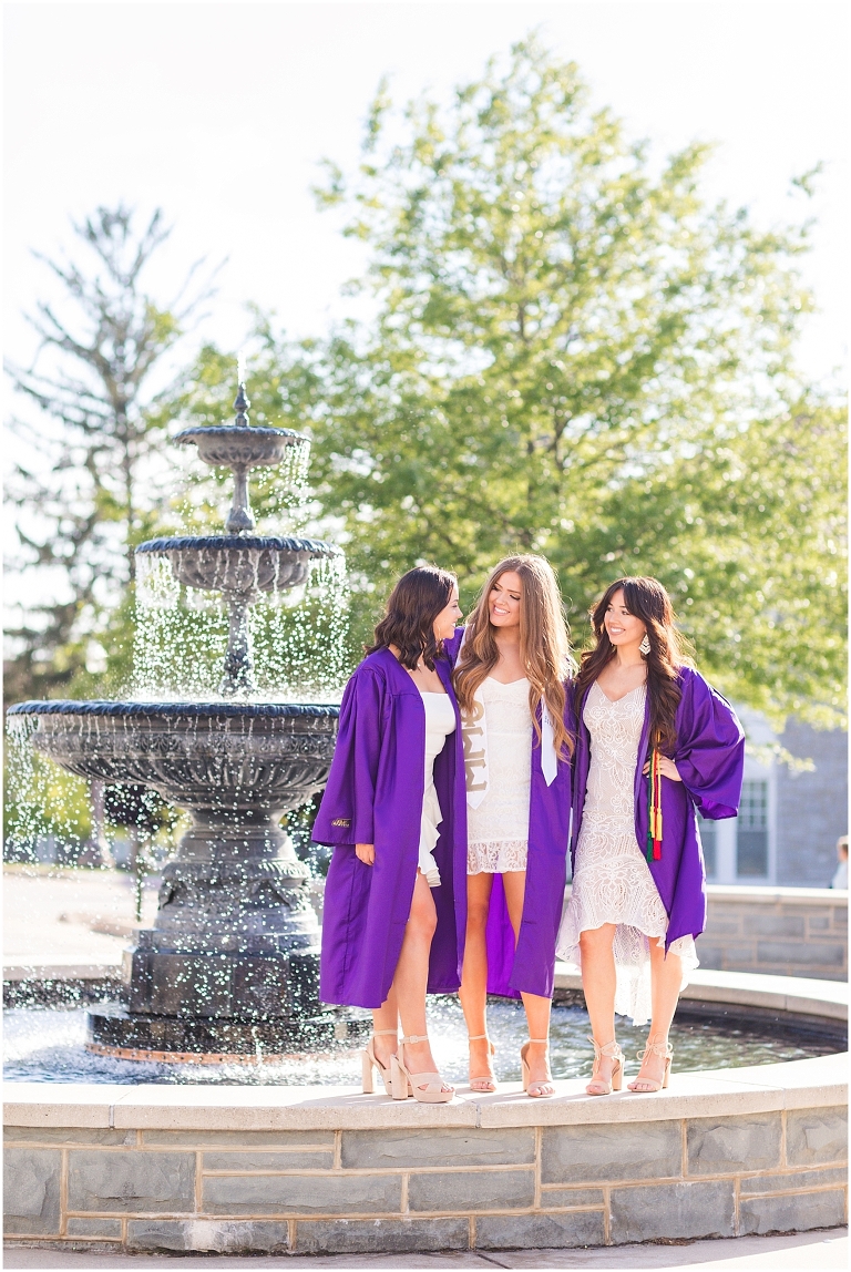 Abby, Gianna, and Jess rocked their JMU graduation portraits! The light was gorgeous!
